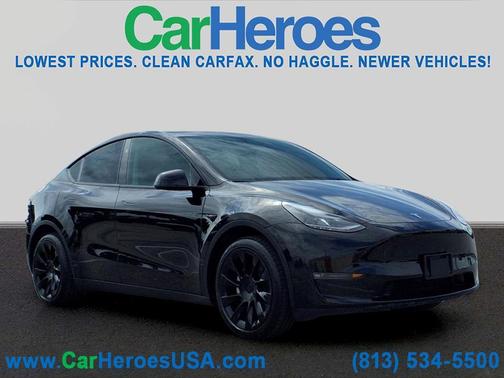 Solid Black 2023 Tesla Model Y Long Range Dual Motor All-Wheel Drive