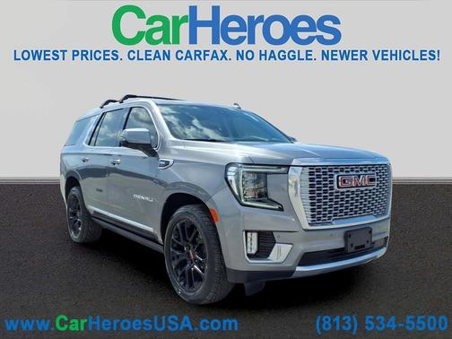 Satin Steel Metallic 2022 GMC Yukon Denali