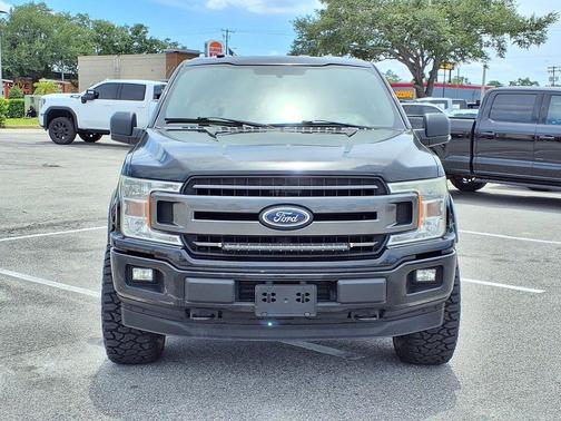 Shadow Black 2018 Ford F-150 XLT