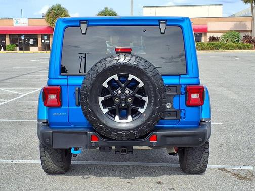 Hydro Blue Pearlcoat 2024 Jeep Wrangler 4xe Rubicon X