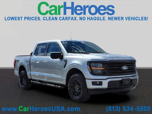 Iconic Silver Metallic 2024 Ford F-150 XLT