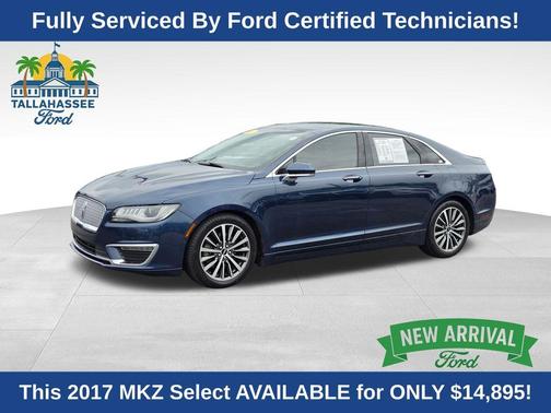 Midnight Sapphire Blue Metallic 2017 Lincoln MKZ Select