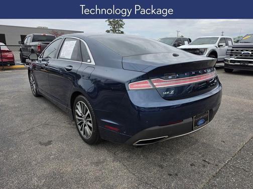 Midnight Sapphire Blue Metallic 2017 Lincoln MKZ Select