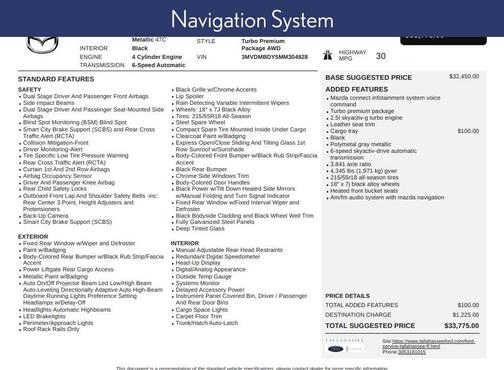 2021 Mazda CX-30 Premium Package