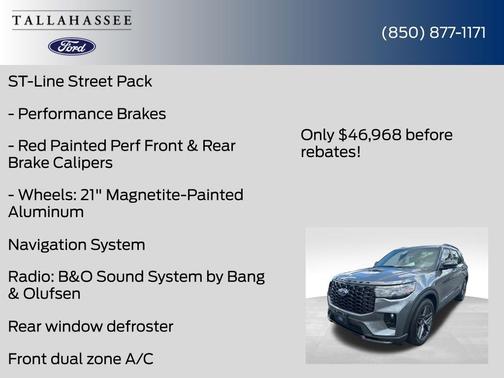 2025 Ford Explorer ST-Line