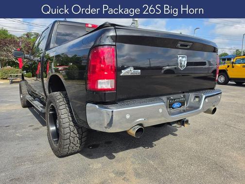 Brilliant Black Crystal Pearlcoat 2016 RAM 1500 Big Horn