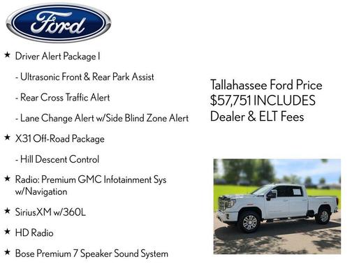 Summit White 2020 GMC Sierra 2500 Denali