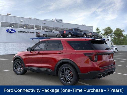 Rapid Red Metallic Tinted Clearcoat 2026 Ford Explorer ST