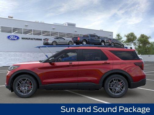 Rapid Red Metallic Tinted Clearcoat 2026 Ford Explorer ST