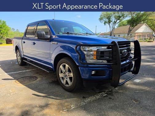 Lightning Blue 2018 Ford F-150 XLT