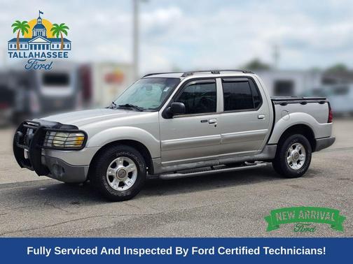 Silver Birch Clearcoat Metallic 2003 Ford Explorer Sport Trac XLS