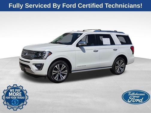 Star White 2021 Ford Expedition Platinum