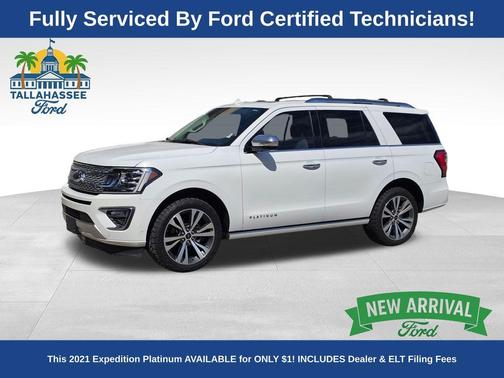 Star White 2021 Ford Expedition Platinum
