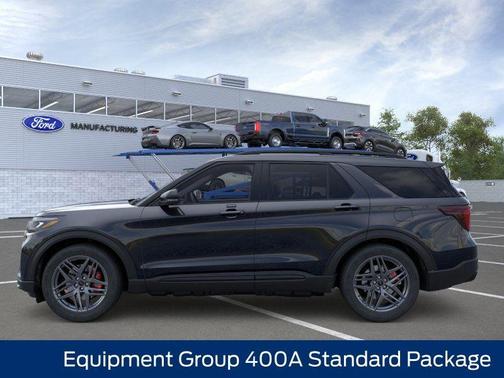 Agate Black Metallic 2026 Ford Explorer ST