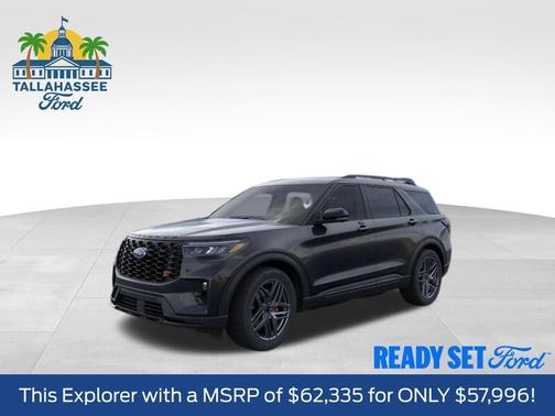 Agate Black Metallic 2026 Ford Explorer ST