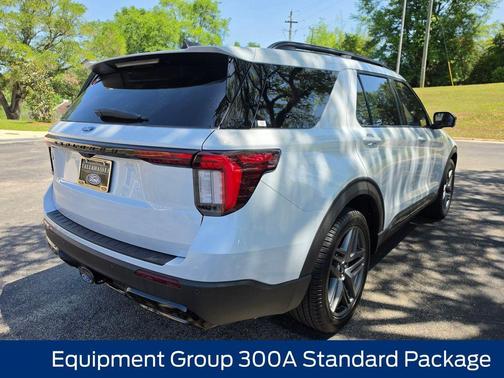 Space White Metallic 2026 Ford Explorer ST-Line