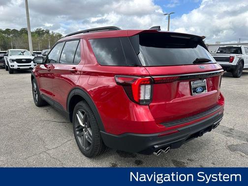 Rapid Red Metallic Tinted Clearcoat 2026 Ford Explorer ST