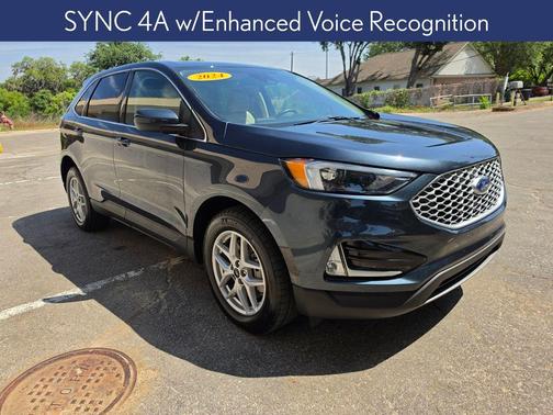 Blue Metallic 2024 Ford Edge SEL