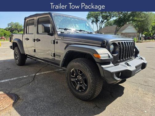 Granite Crystal Clearcoat Metallic 2022 Jeep Gladiator Sport
