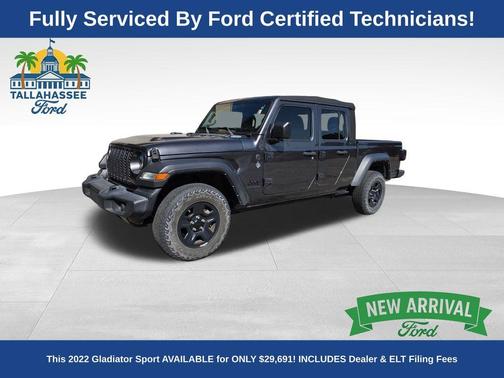 Granite Crystal Clearcoat Metallic 2022 Jeep Gladiator Sport