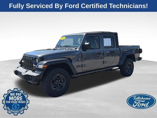Granite Crystal Clearcoat Metallic 2022 Jeep Gladiator Sport