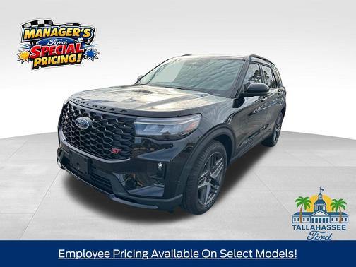 Agate Black Metallic 2026 Ford Explorer ST