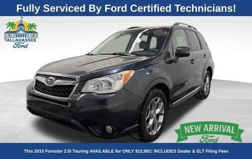 Dark Gray Metallic 2015 Subaru Forester 2.5i Touring