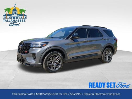Carbonized Gray Metallic 2026 Ford Explorer ST
