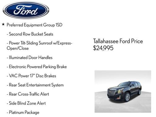 2016 Cadillac Escalade Platinum