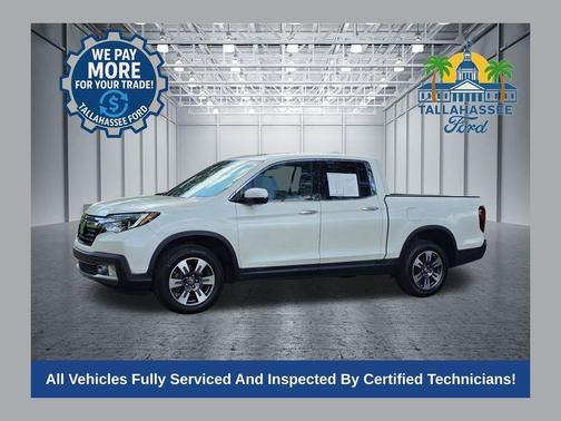 White Diamond Pearl 2017 Honda Ridgeline RTL-E