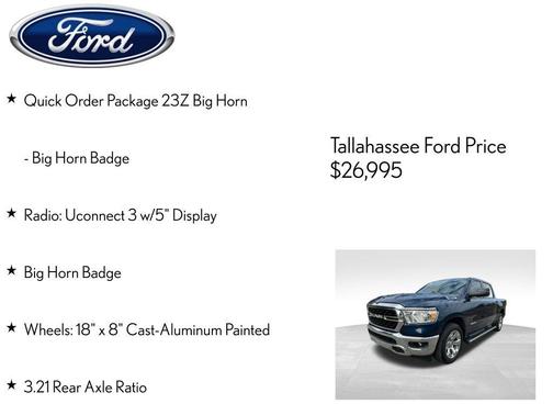 2022 RAM 1500 Big Horn