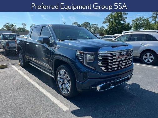 Pacific Blue Metallic 2023 GMC Sierra 1500 Denali