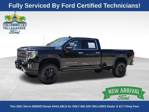 Ebony Twilight Metallic 2021 GMC Sierra 3500 Denali