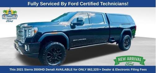 Ebony Twilight Metallic 2021 GMC Sierra 3500 Denali