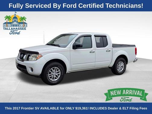 Glacier White 2017 Nissan Frontier SV