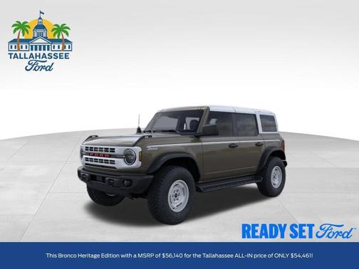 Gray 2026 Ford Bronco Heritage Edition