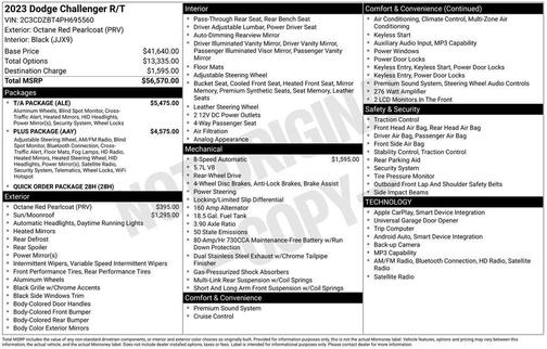 2023 Dodge Challenger R/T