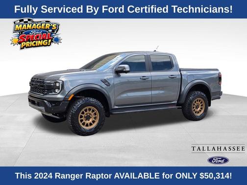 Carbonized Gray Metallic 2024 Ford Ranger Raptor