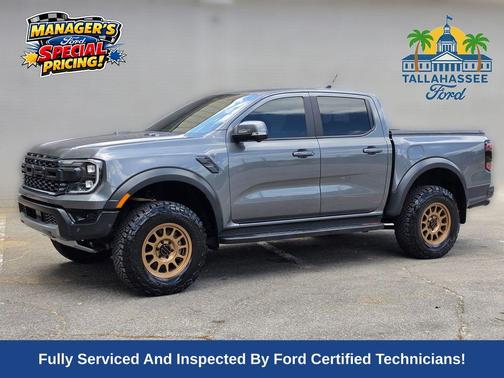 Carbonized Gray Metallic 2024 Ford Ranger Raptor