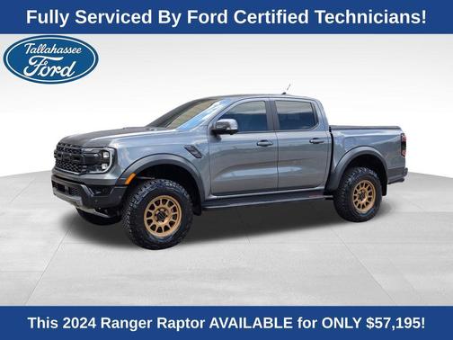 Carbonized Gray Metallic 2024 Ford Ranger Raptor
