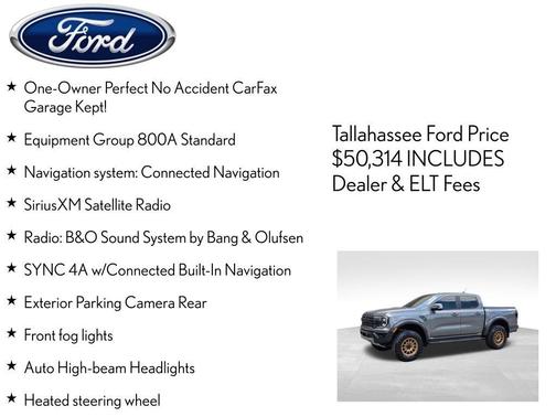 Carbonized Gray Metallic 2024 Ford Ranger Raptor