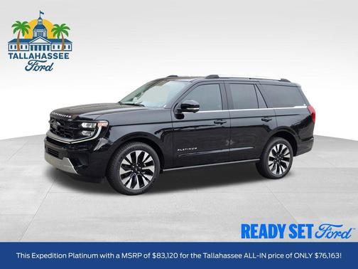 Agate Black Metallic 2026 Ford Expedition Platinum