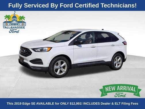 Oxford White 2019 Ford Edge SE
