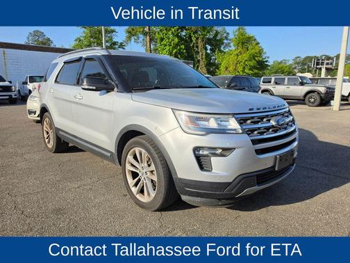 Ingot Silver Metallic 2018 Ford Explorer XLT