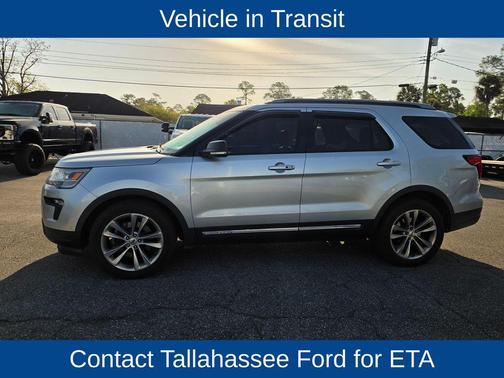 Ingot Silver Metallic 2018 Ford Explorer XLT
