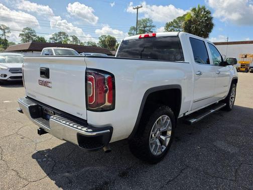 White Frost Tri-Coat 2017 GMC Sierra 1500 SLT