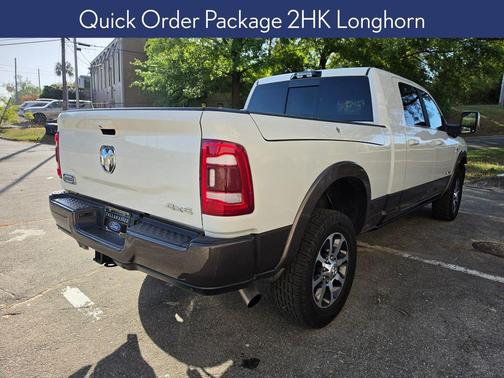 Pearl White 2024 RAM 2500 Longhorn