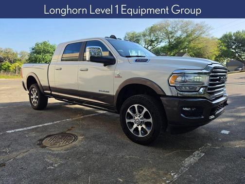 Pearl White 2024 RAM 2500 Longhorn