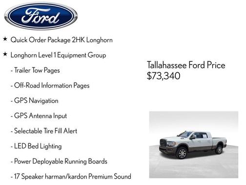 Pearl White 2024 RAM 2500 Longhorn