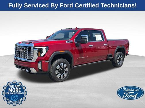 Volcanic Red 2024 GMC Sierra 2500 Denali
